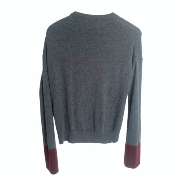 Theory Slouchy Crew Wool Blend Charmant Sweater Small - Picture 4 of 5